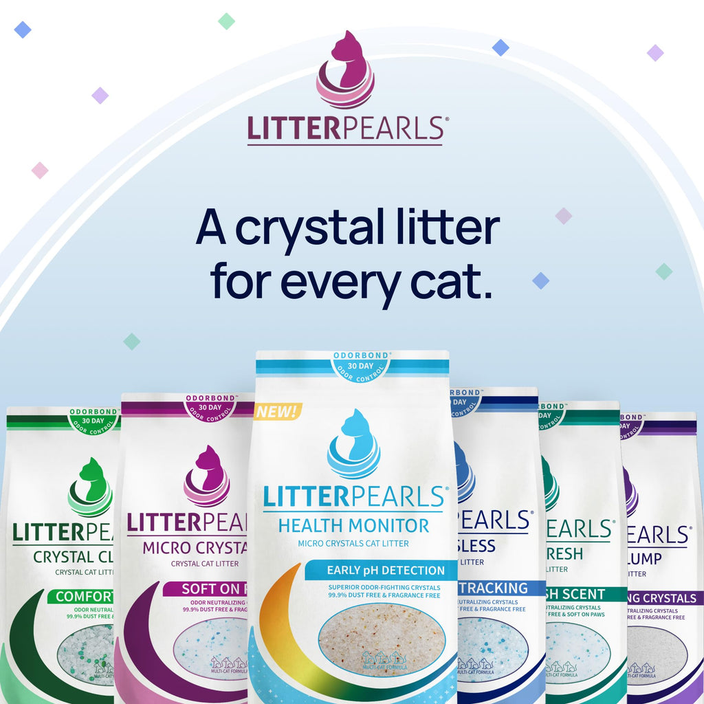 Unscented Non-Clumping Crystal Cat Litter, 7 lb M29634