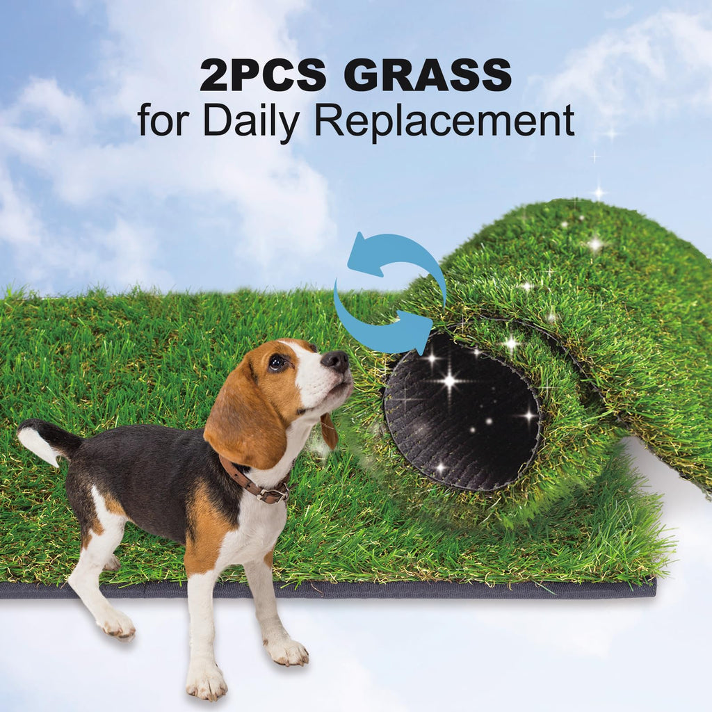 Dog Grass Pad with Tray E847