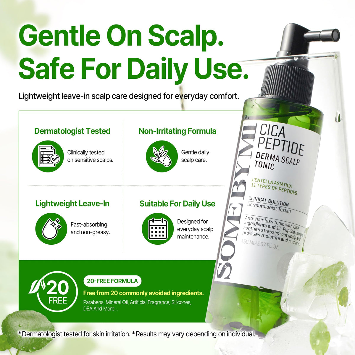Cica Peptide Scalp Tonic 5.07 fl oz I883253