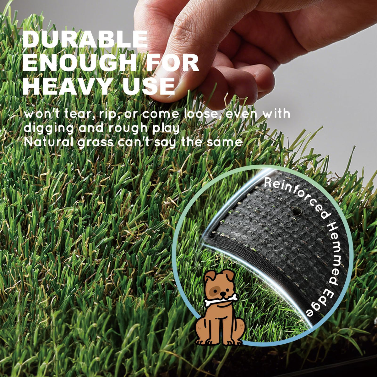 Dog Grass Pad with Tray E847