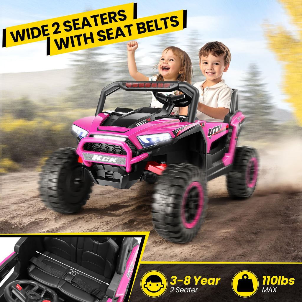 24V Pink Ride on Toy C204