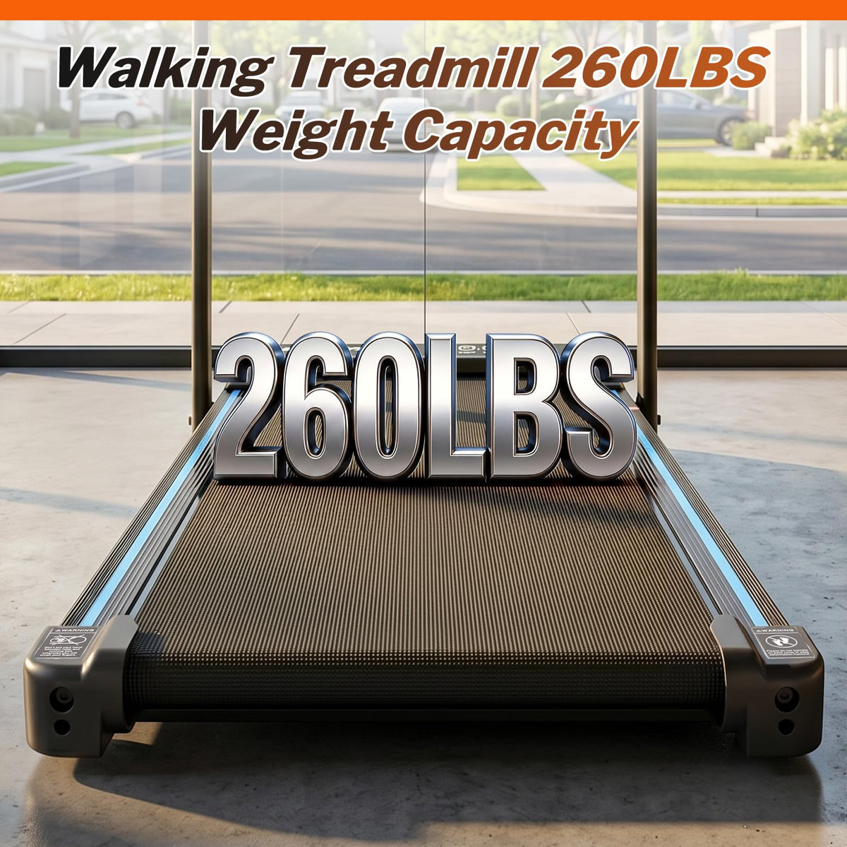 Foldable 3 in 1 Treadmill with Handle Bar and Incline H244603