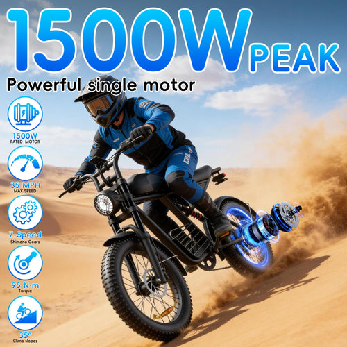 20" Fat Tire Electric Bike L31803