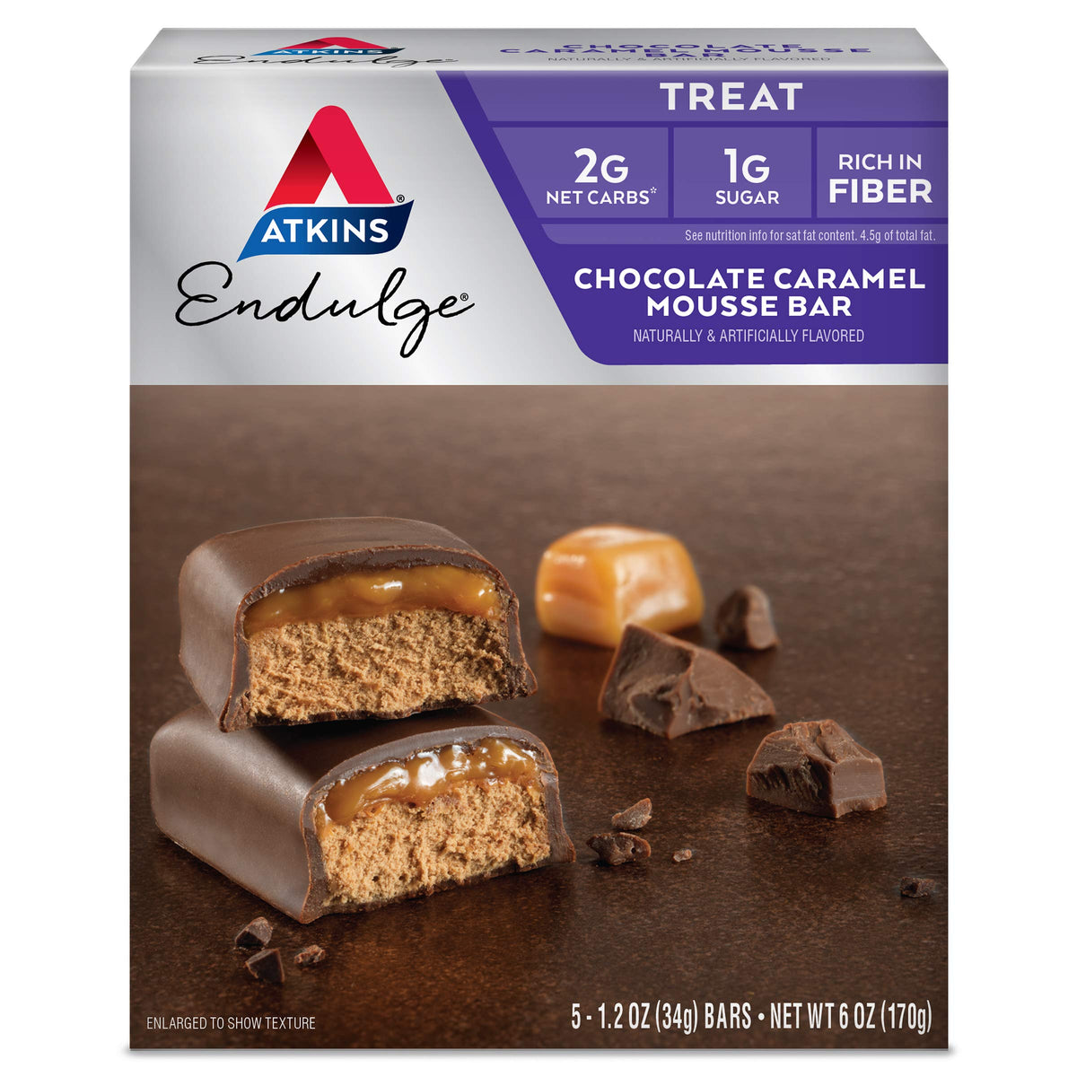 Creamy Chocolate Protein Shake 12 Count + Chocolate Caramel Mousse Bar 5 Count N5577