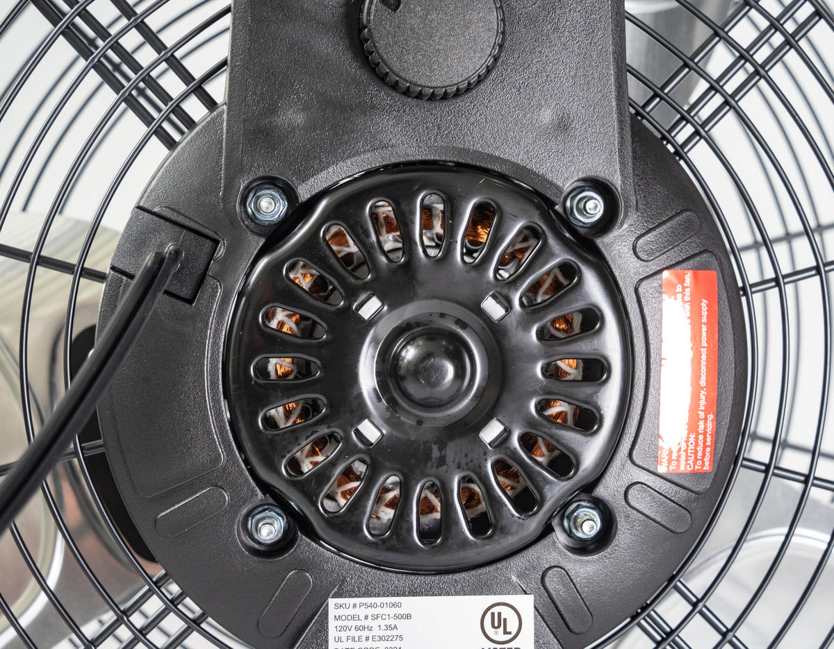 20 Inch 3-Speed High Velocity Metal Floor Fan P403