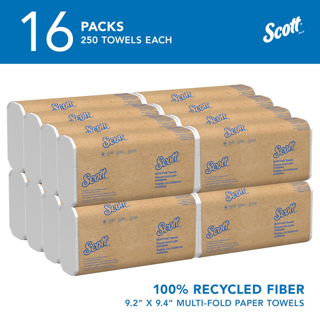 Multifold Paper Towels, 16 x 250 Sheets B970320